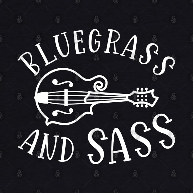 Bluegrass and Sass Mandolin Funny by GlimmerDesigns